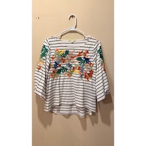 Gianni Bini Top Size XS Embroidered